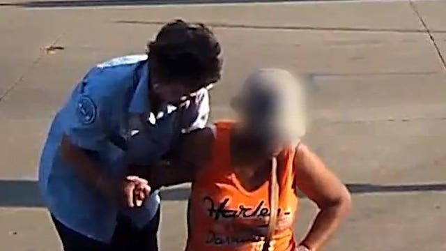 Bus driver hailed for helping a rider who had fallen while crossing street