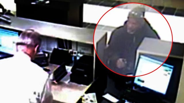 Caught on camera: Can you help police identify the robber of a Bank Mutual branch?