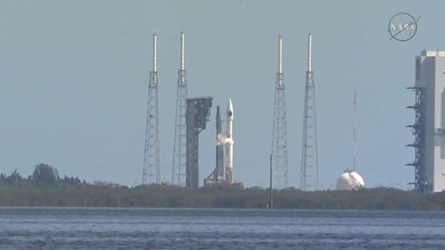 John Glenn honored with launch of space station supply ship