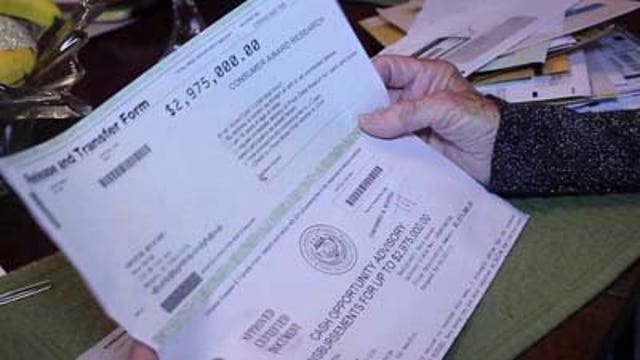 Contact 6: Woman scammed after "winning" a car