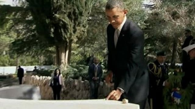 Pres. Obama tours Petra before leaving for D.C.