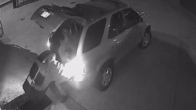 "Devastating:" Burglars rip an ATM from gas station; it's caught on camera