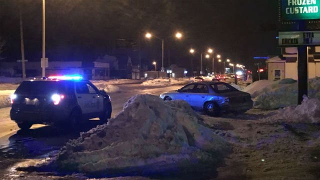 Police: Driver crashes into snow bank after fleeing from police, arrested for OWI