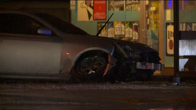 Man arrested after police pursuit ends in crash near Atkinson and Teutonia in Milwaukee