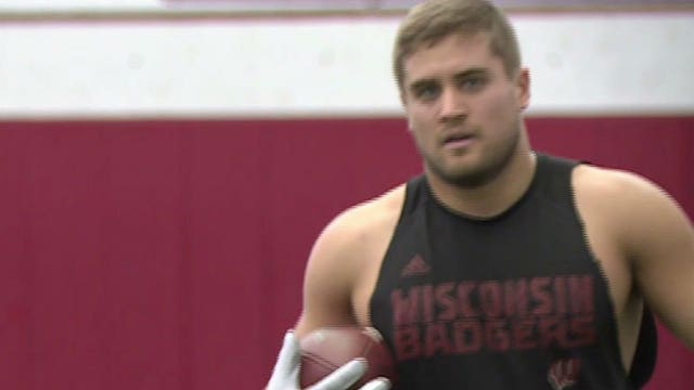 Derek Watt, younger brother to J.J. Watt, drafted by San Diego Chargers
