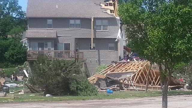 Tornado struck around midnight: Verona one of the hardest hit by powerful storms