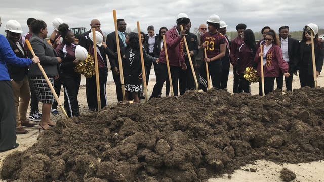 'Students are very excited:' Shovels turn 1st dirt for new stadium at Milwaukee's Vincent HS