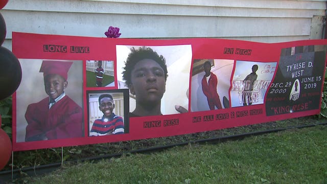 Community comes together for Ty'rese West, killed by police 1 year ago
