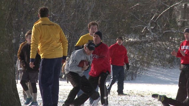 Traditional 'turkey bowls' on Thanksgiving are "just nice to spend time with people"