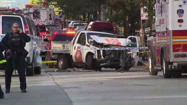 "He killed 8 people:" President Trump calls for death penalty for NY truck attack suspect