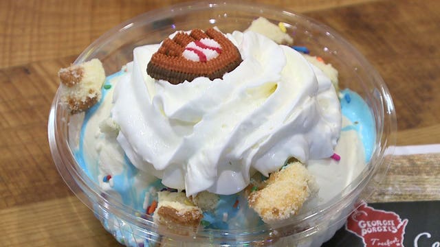 Georgie Porgie's brings back 'Batter's Up Sundae' to celebrate Brewers ⚾🍨