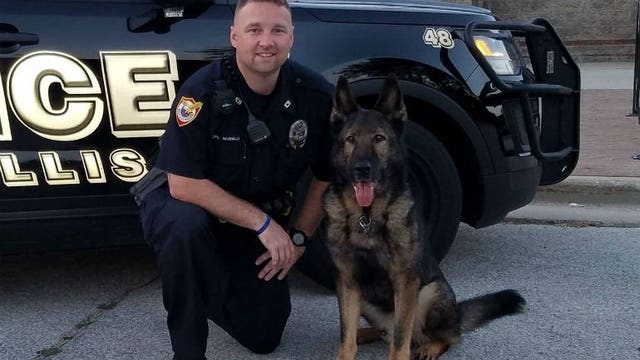 Diesel the K-9 retires from West Allis Police Department