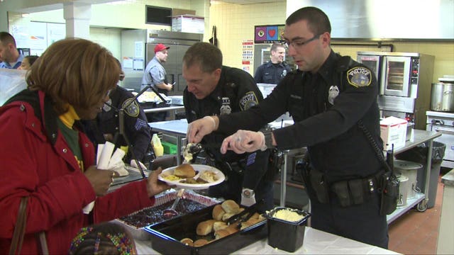 "Bigger and better:" MPD's free Thanksgiving dinner in Riverwest serves 500
