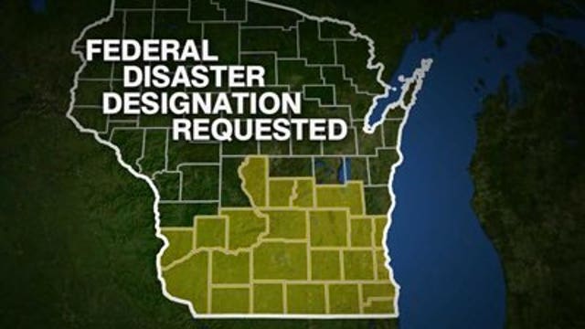 Gov. Walker requests fed. disaster declaration for 23 counties