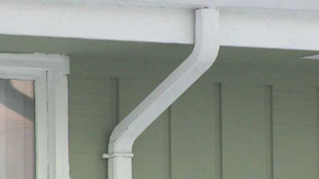 Police arrest man suspected of stealing downspouts