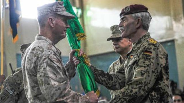 US Marine general takes over NATO forces in Afghanistan