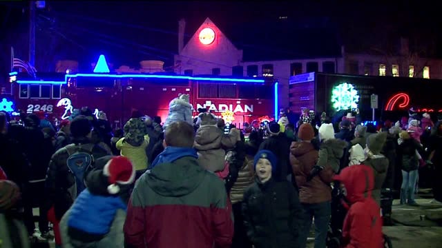 Nearly $5K raised for Tosa Cares when Canadian Pacific's holiday train made a stop in the city