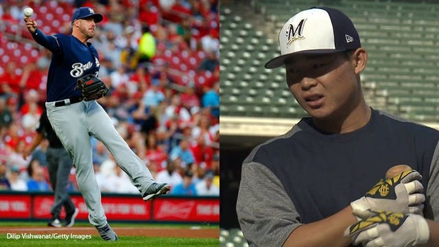 Brewers 3B Travis Shaw placed on 10-day injured list, Keston Hiura selected from AAA