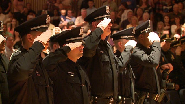 MPD welcomes 58 brand new officers who just graduated from the academy