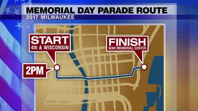 Show your support: Line the streets for Milwaukee's 2017 Memorial Day Parade