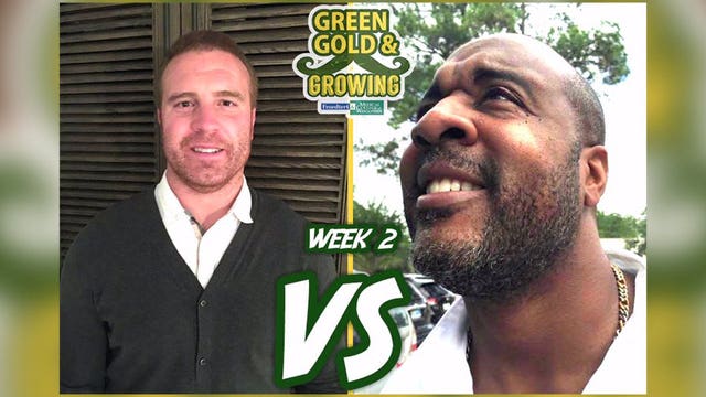 John Kuhn, Santana Dotson take part in "Green, Gold and Growing" campaign for prostate cancer awareness