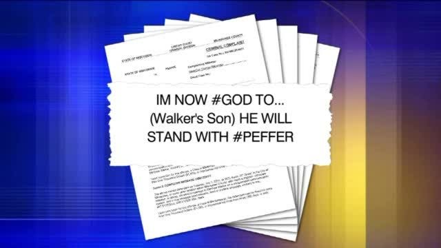 Threats, racial slurs directed at Gov. Walker's son, now one man charged