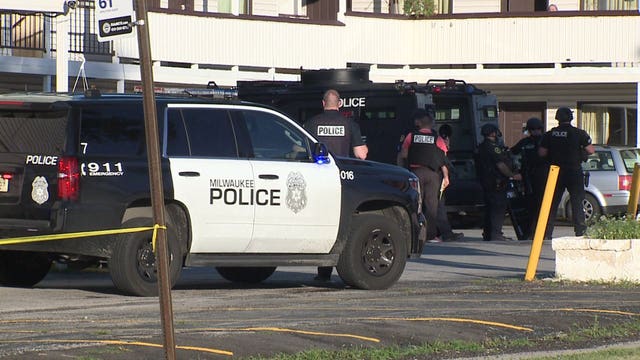 Heavy police presence at Economy Inn near Appleton and Capitol