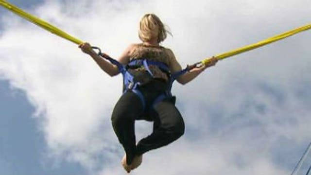 Laura samples food on second day of Summerfest