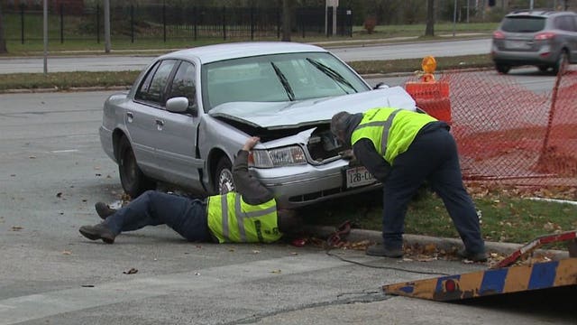 Two officers taken to the hospital after MPD squad involved in crash