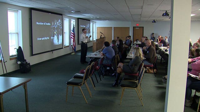 "We can't help until we stop the threat:" MPD leads active shooter training session in Lake Geneva