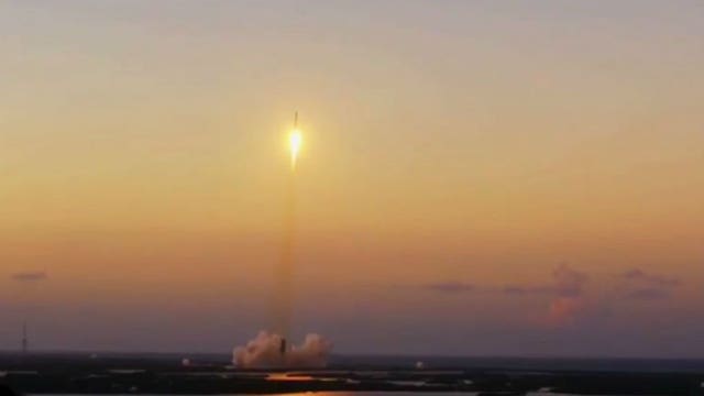 SpaceX launches communications satellite, lands booster