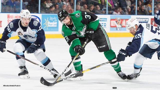 Admirals' 4-game winning streak snapped by Texas Stars