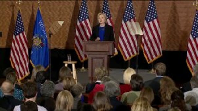 Hillary Clinton ripped into Senate GOP on SCOTUS nomination process during speech in Madison