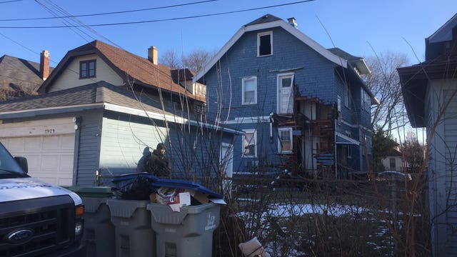 Red Cross assisting 3 adults, 4 children following fire at home near 50th & Center