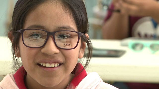 “It’s a tremendous 'wow' moment:" MPS students get tested and fitted for free glasses