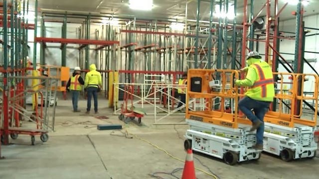 Refrigerated 'surge center' opened in Illinois to store thousands of bodies