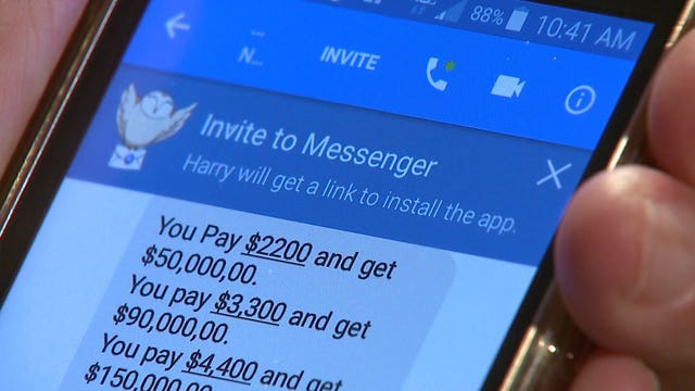"This is really a scam:" Fake Facebook friends attempting to take users' money