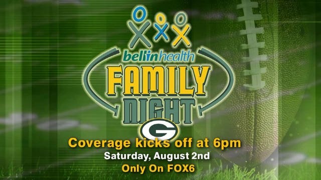 Ready for some football?! Packers gearing up for Family Night! WATCH it LIVE on FOX6 Saturday!
