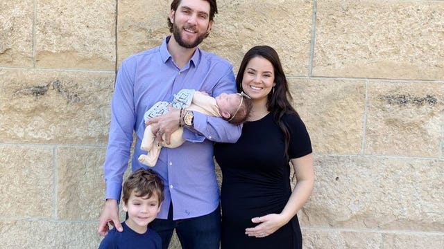 'God has a great sense of humor:' Pirates pitcher, wife learn they're expecting day after adopting daughter