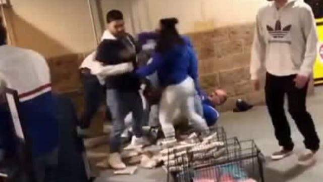 Video: Fists fly among fans at Brewers vs. Cubs game