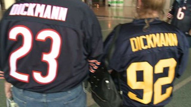 Packers fan, Bears fan wed in Lambeau suite on eve of big game