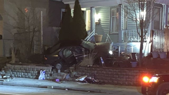 Minor property damage: Driver slams into home on Milwaukee's south side