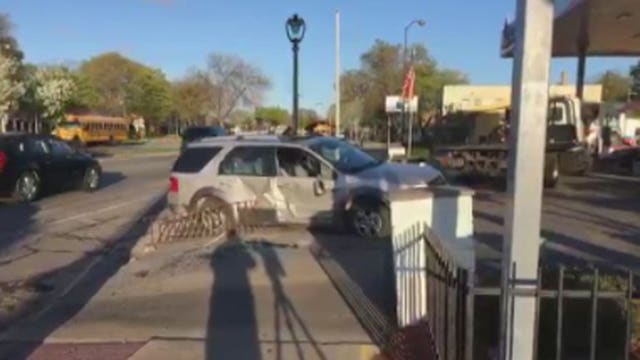 Police investigate crash involving stolen vehicle near 64th and Silver Spring