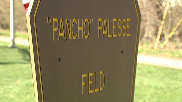 "Top of the list:" Softball diamond named for Orlando "Pancho" Palesse
