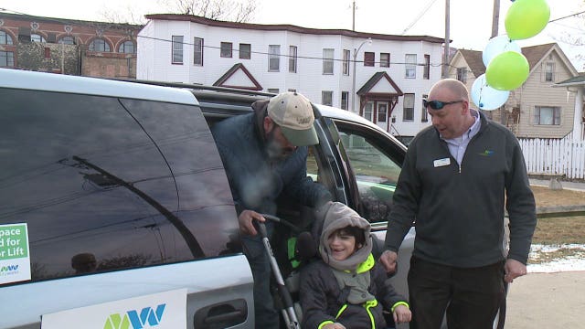 'Loss for words:' New van donated to family of boys with disabilities after Christmas theft