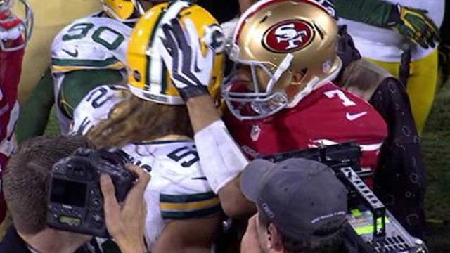 Colin Kaepernick, 49ers wear down Packers defense, 45-31