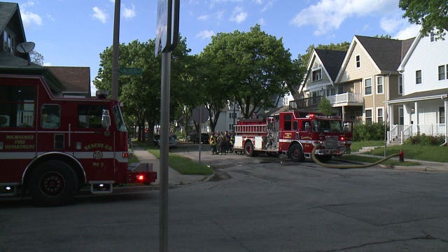 Red Cross volunteers dispatched to separate fires Sunday; 1 at 24-unit apartment building
