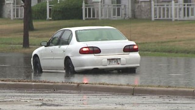 Thunderstorms, heavy rain lead to flooding issues in some areas