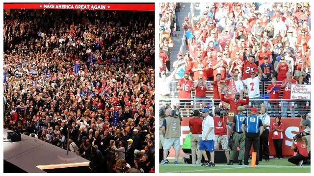 Presidential debates vs. live sports: It’s no contest … for the debates