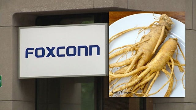 Foxconn signs deal to jointly develop Wisconsin ginseng